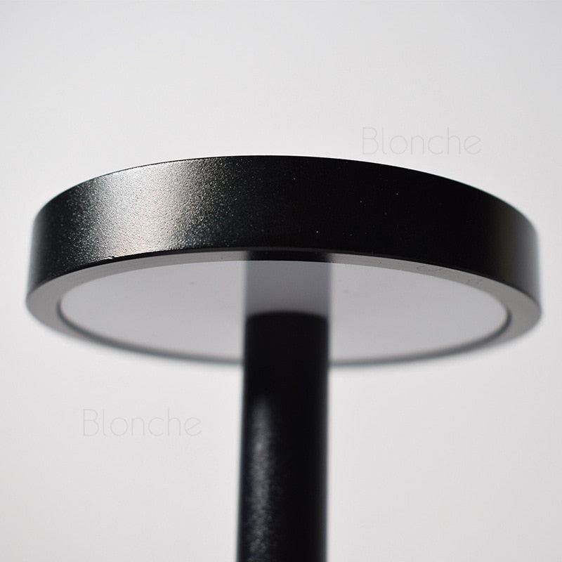 Table Lamp Aluminium 34.0 cm Gold Wireless Rechargeable Patio Bedroom Dimmable LED Indoor Outdoor Lighting | Thomler