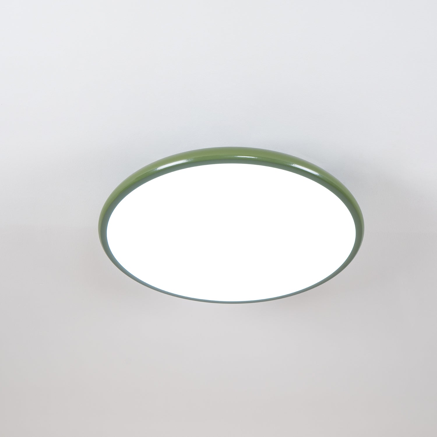 Adjustable Flush Mount LED Ceiling Light with Remote Dimmer for Bedroom Living Room Dining Room | Modern Round Acrylic Fixture Hardwired | Thomler