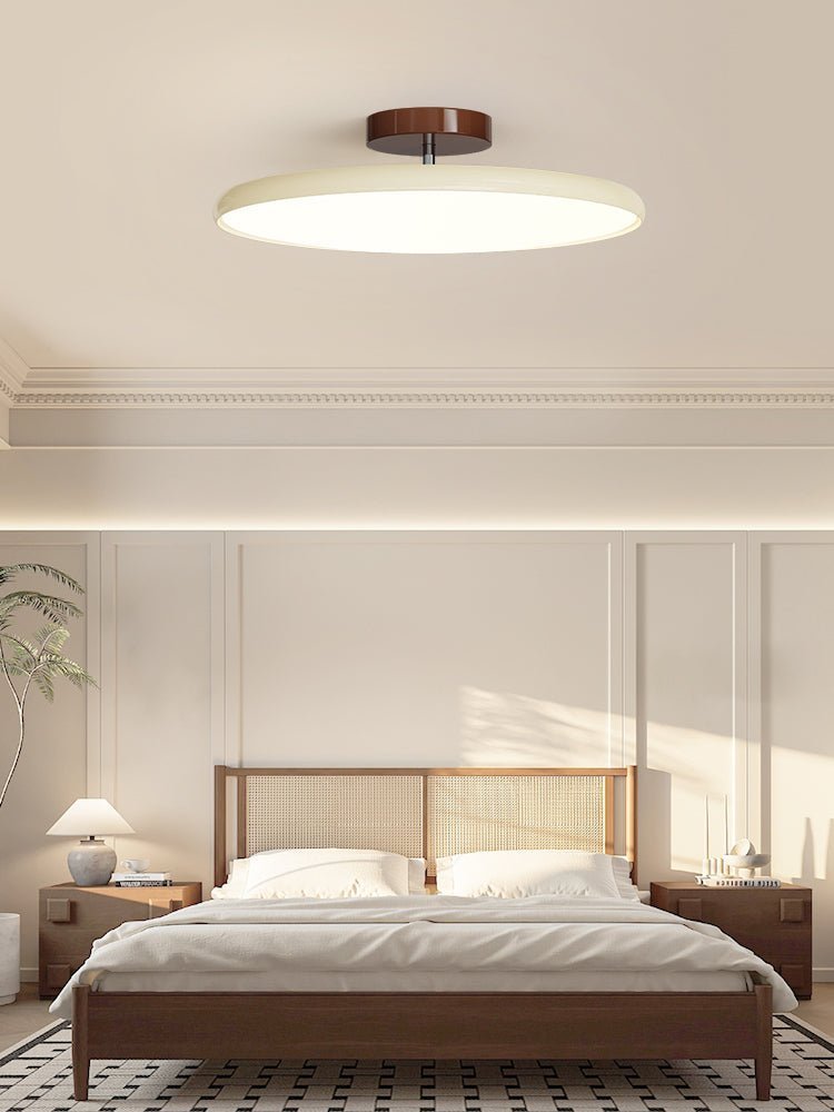 Drift Adjustable LED Ceiling Lamp 11.8 in Soft Ambient Indoor Lighting Beige Green | Thomler