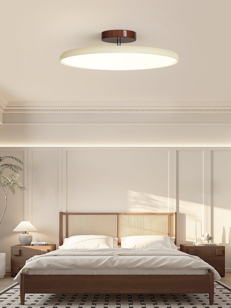 Drift Adjustable LED Ceiling Lamp 11.8 in Soft Ambient Indoor Lighting Beige Green | Thomler