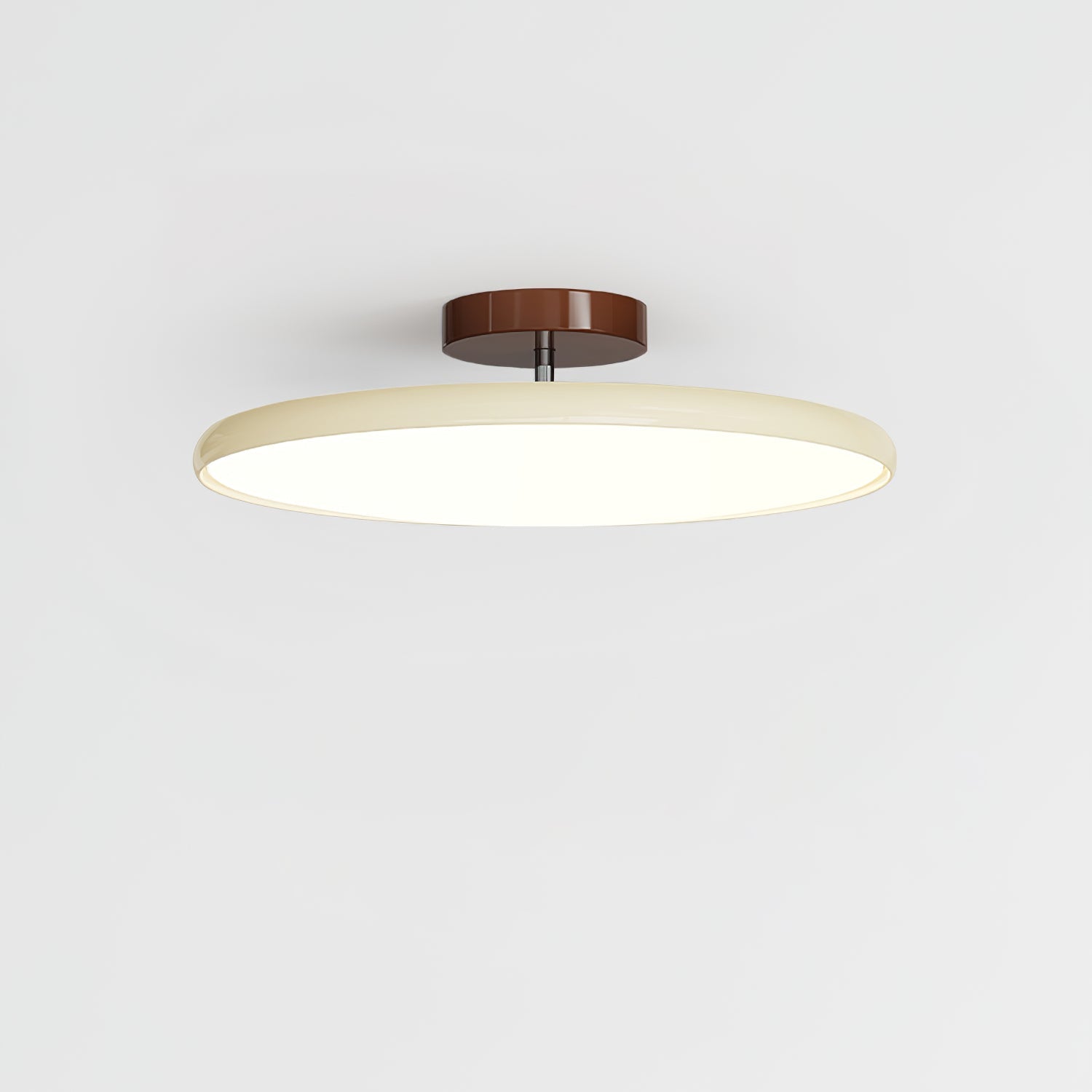 Drift Adjustable LED Ceiling Lamp 11.8 in Soft Ambient Indoor Lighting Beige Green | Thomler