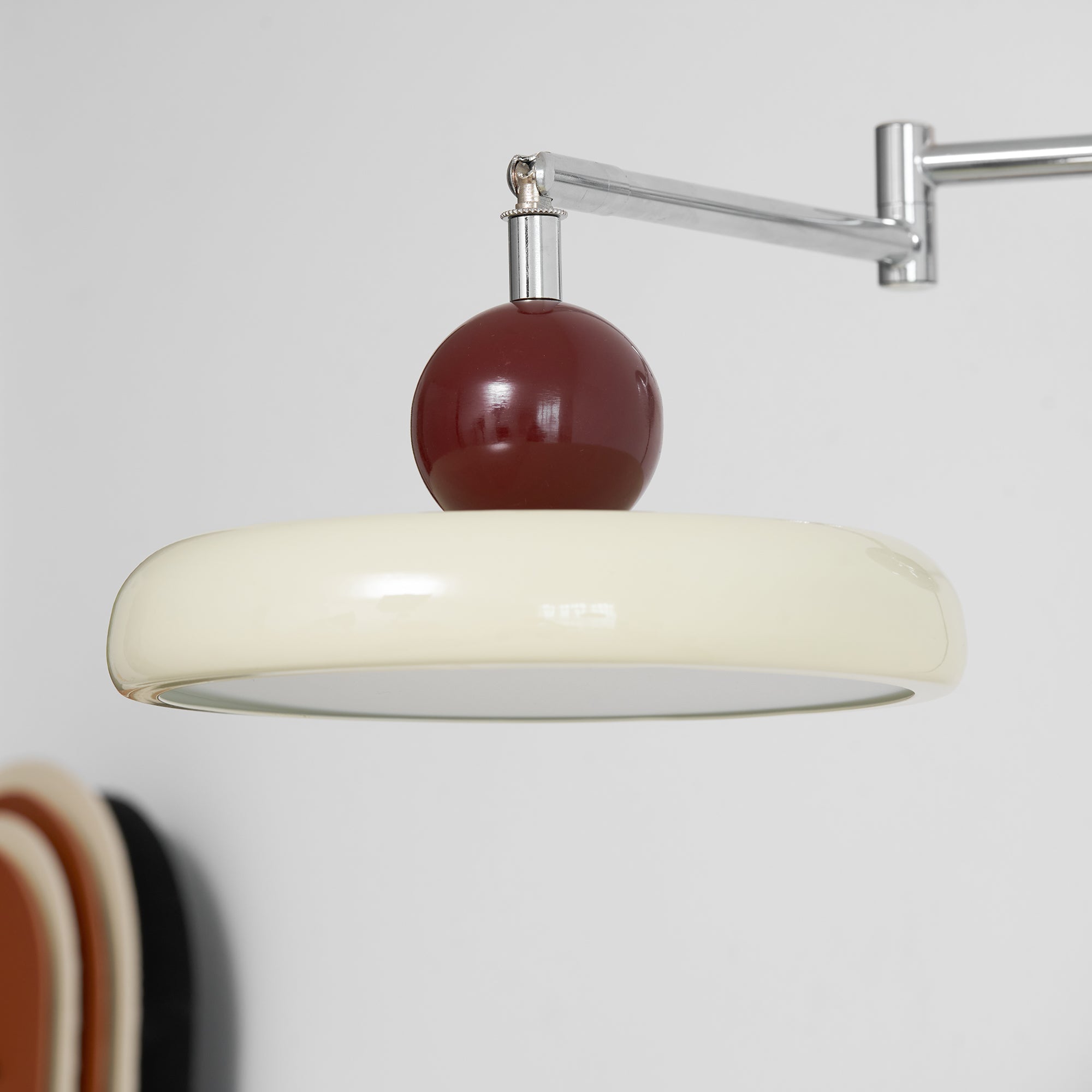 Metal Plug-In Wall Lamp 7.9 in x 4.7 in Warm Glow Indoor Accent Lighting Chrome Green Beige | Thomler