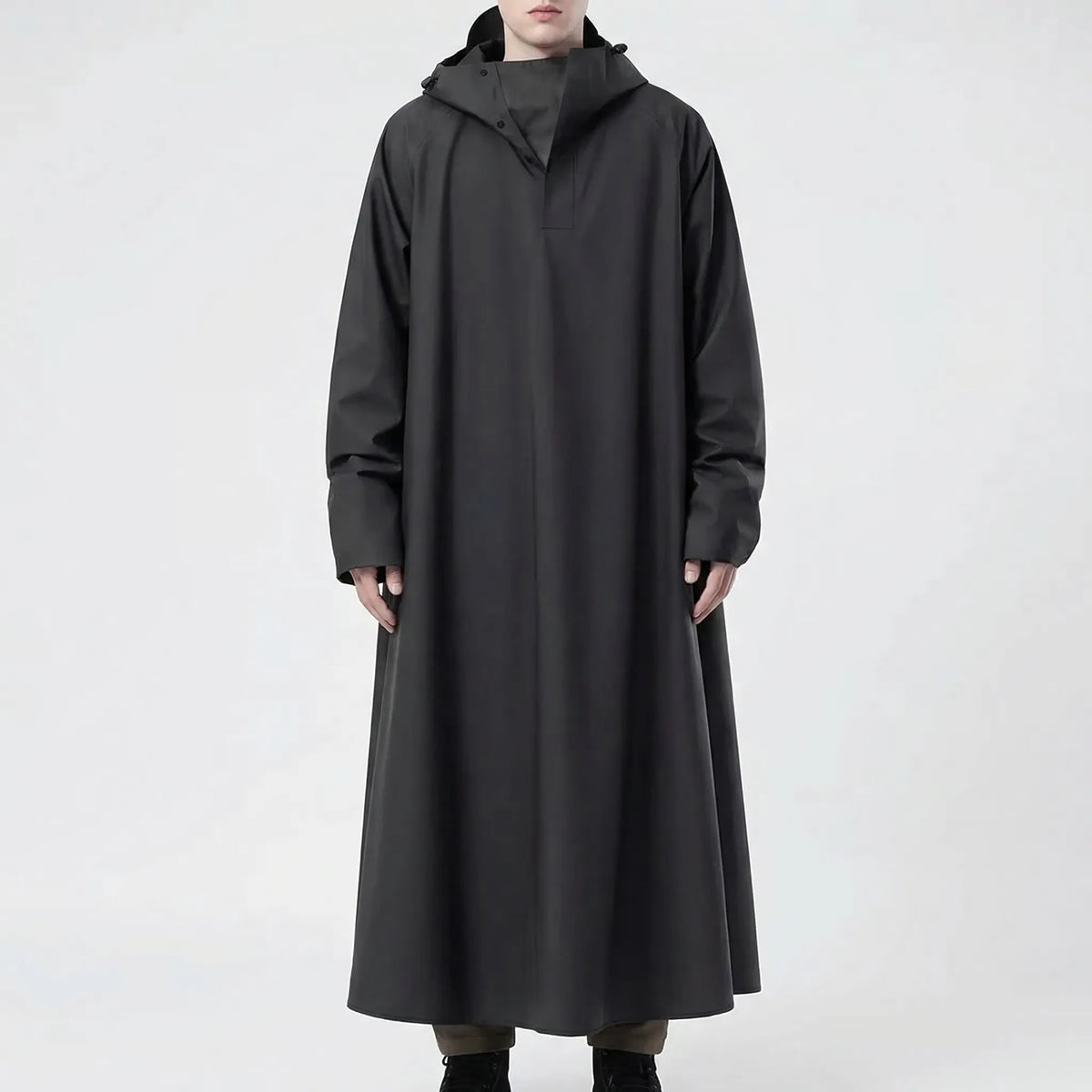 Waterproof Full-Length Motorcycle Rain Coat with Hood for Commuting & Outdoor Riding | Thomler