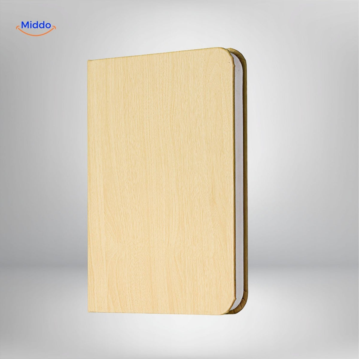 Adjustable Wood-Grain LED Desk Lamp with 3 Light Modes & Foldable Design for Home Office Reading & Bedside | Thomler