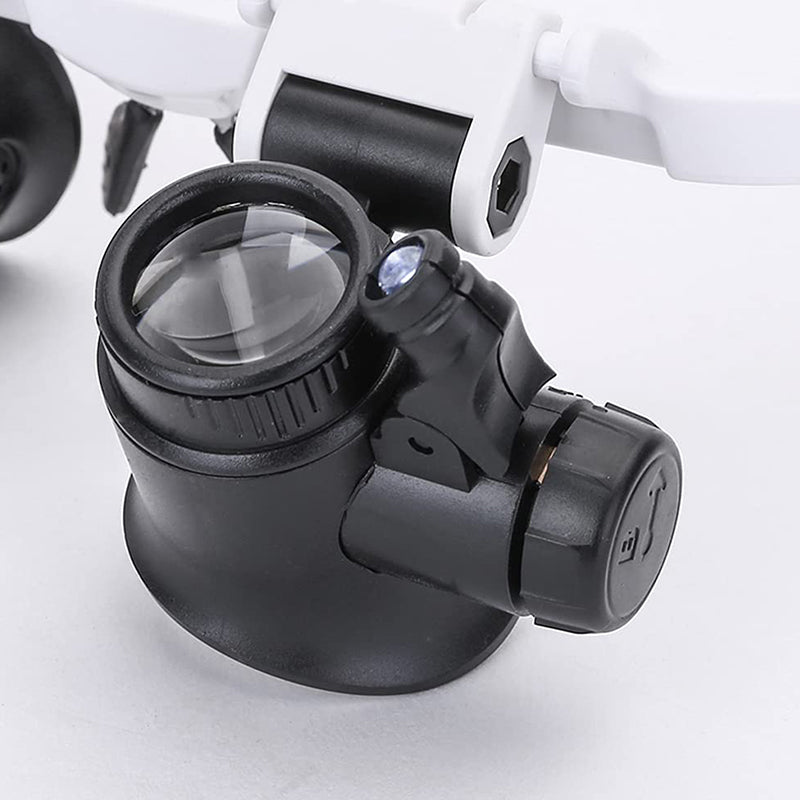 LED Magnifying Glasses with Adjustable Lenses for Precision Work & Hobbies | Thomler