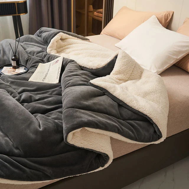 Soft Plush Throw Blanket for Bed and Couch, Ultra Cozy Fleece Cover, Warm Layering Piece, All-Season Comfort Accent | Thomler