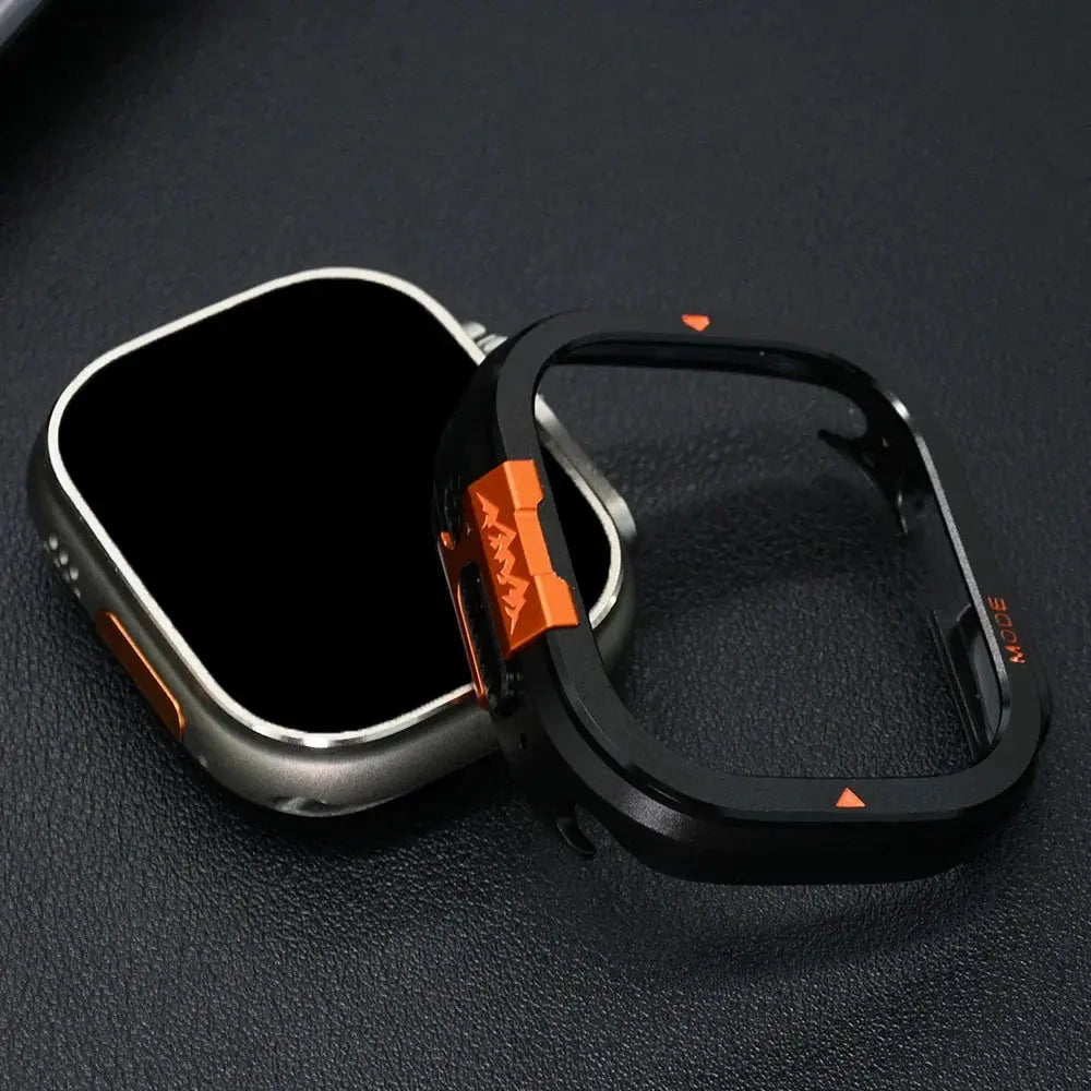 Rugged Metal Bumper Case for Apple Watch Ultra & Series 11/10 – Precision-Fit Display Guard | Thomler