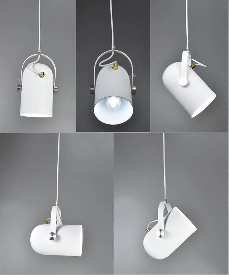 Scandinavian Pendant Light Fixture with Adjustable Cable for Bedrooms, Dining Rooms, and Living Spaces | Thomler