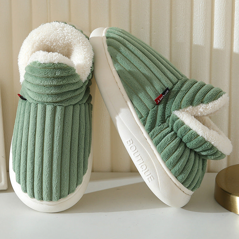 Cushioned Indoor House Slippers with Anti-Slip Sole – Breathable Cotton Lining for All-Day Comfort – Unisex Winter Footwear for Men & Women | Thomler