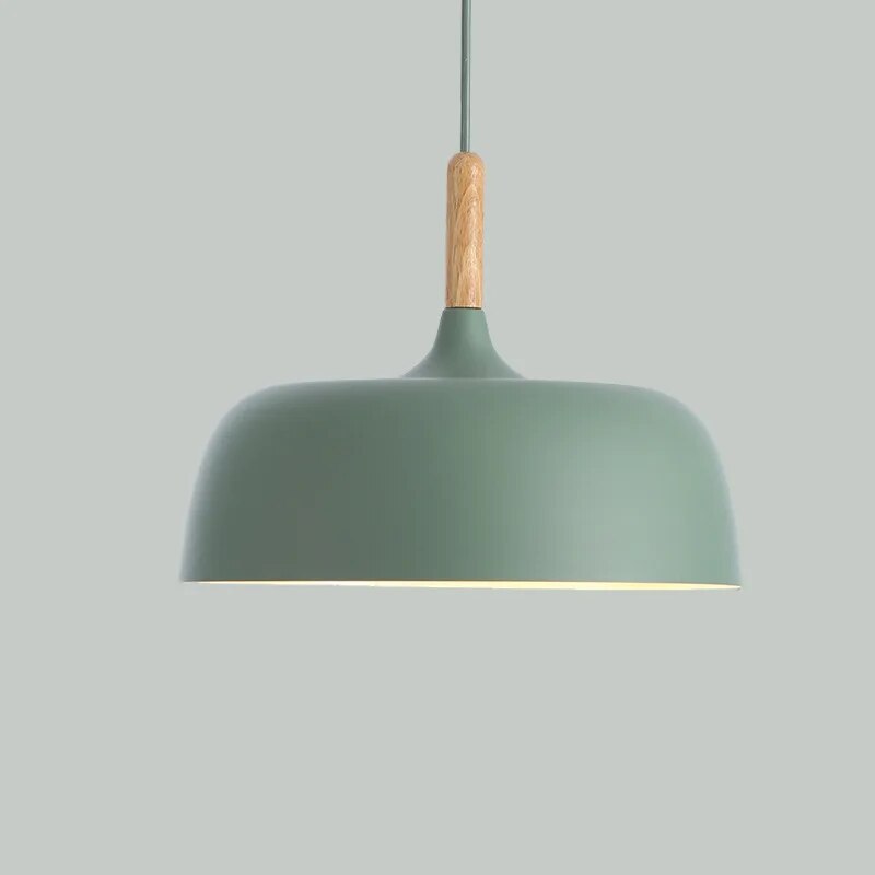 Pendant Light Metal 32.0 cm Black Dining Room Kitchen Island Hanging Ceiling Lamp Scandinavian LED Lighting | Thomler