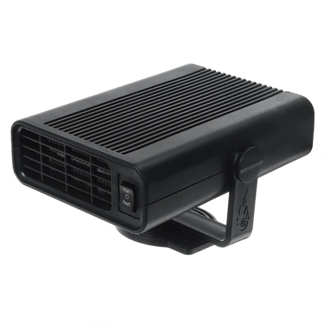 Compact Car Heater for Windshield Defrosting & Cabin Warmth – 12V/24V Portable Vehicle Heating Fan for Winter Driving, Dashboard Mount | Thomler