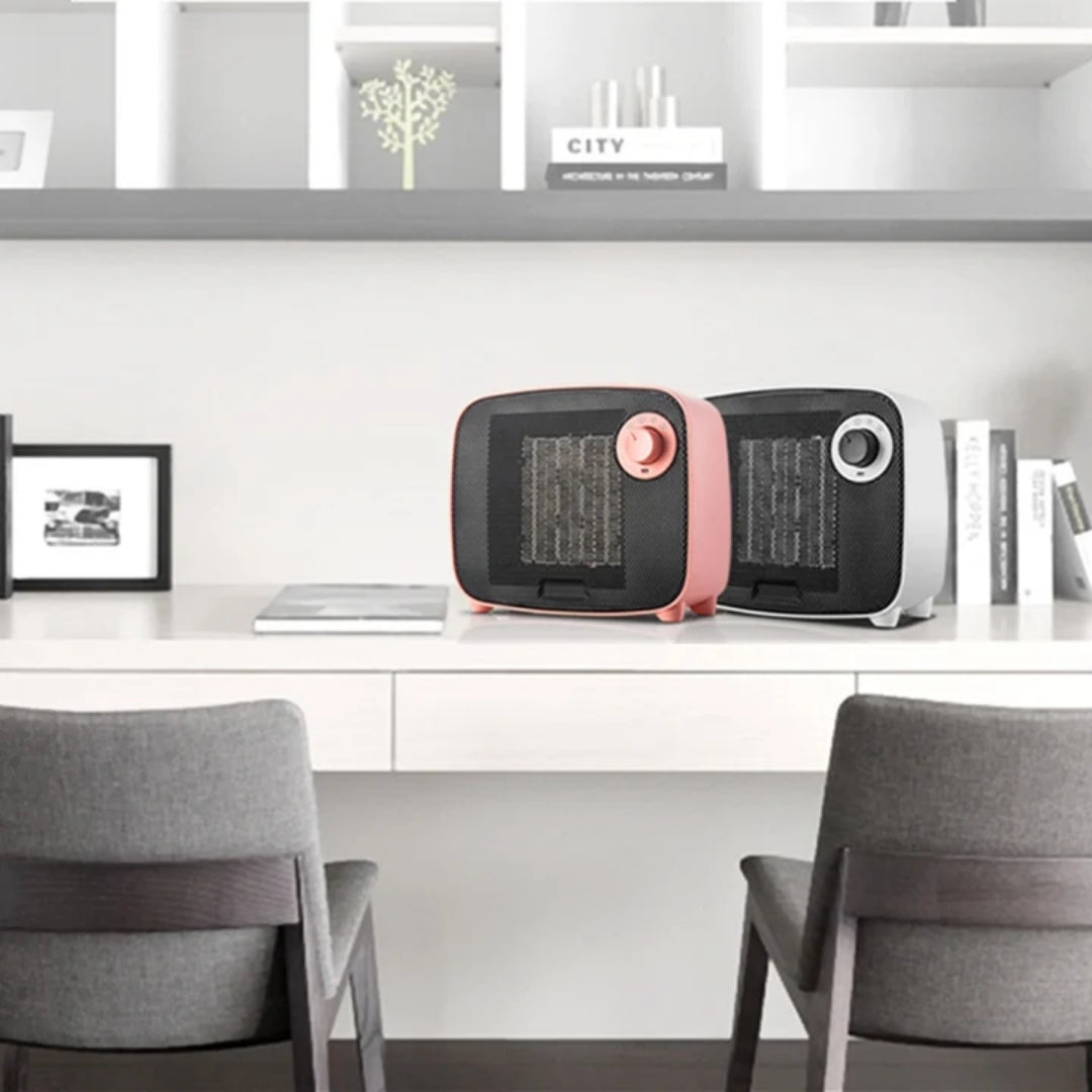 Desktop Space Heater with Ceramic Heating Element – Fast Warmth for Small Spaces | Thomler