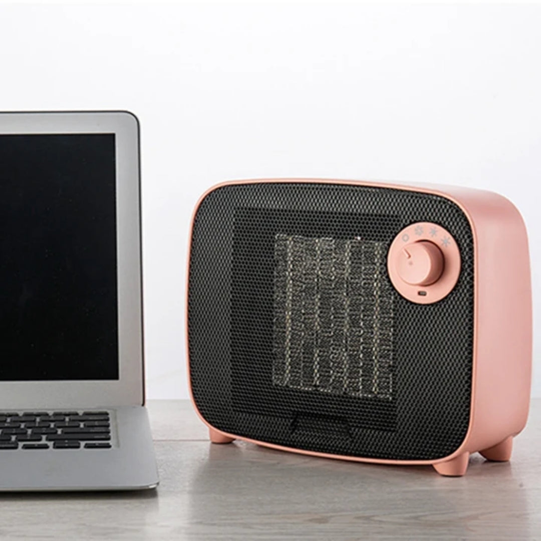 Desktop Space Heater with Ceramic Heating Element – Fast Warmth for Small Spaces | Thomler