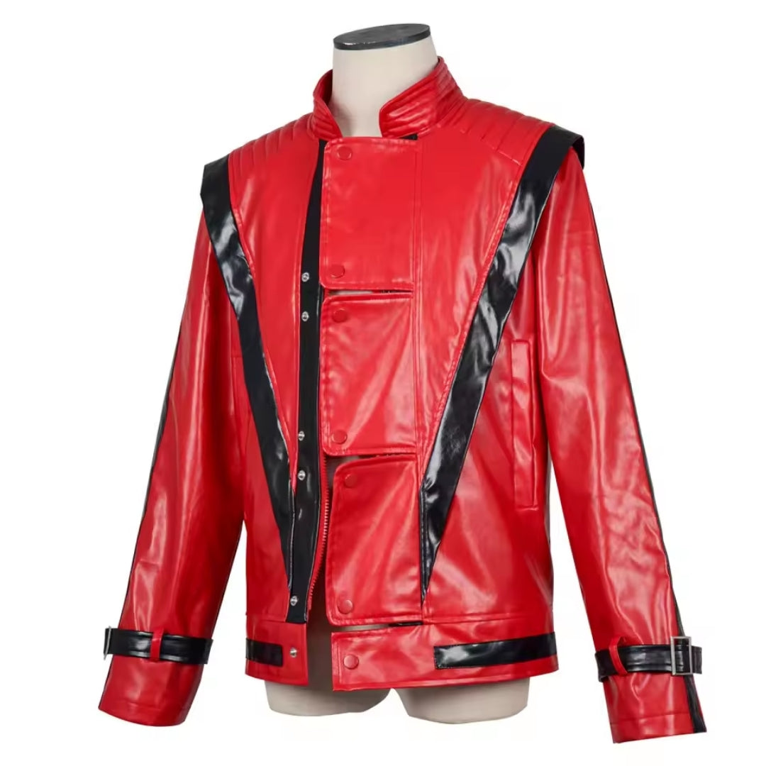 King of Pop Performance Jacket – Iconic 80s Stage Costume for Halloween & Cosplay | Thomler