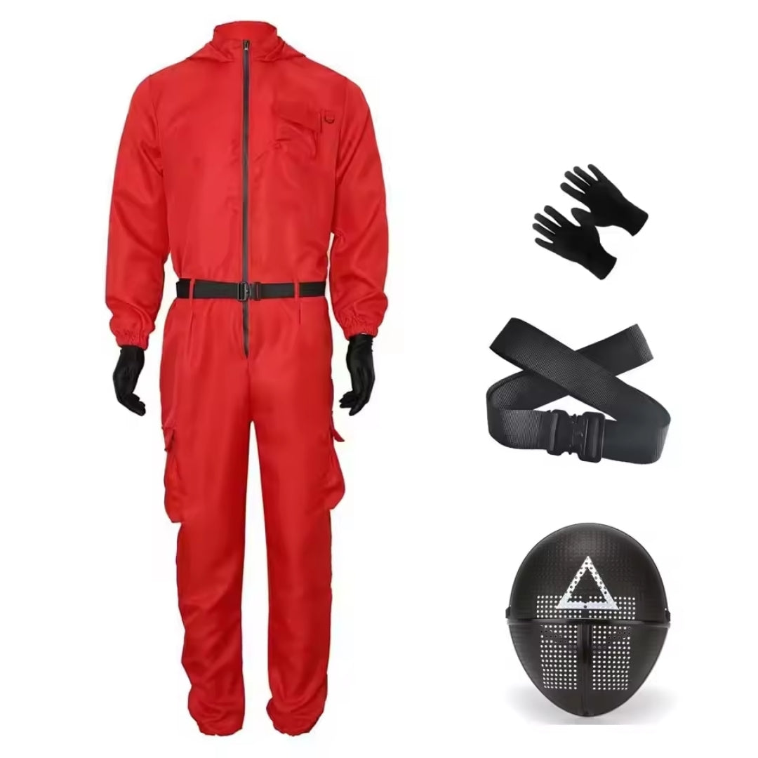 Guard Outfit With Mask & Gloves – Full Cosplay Ensemble for Halloween | Thomler