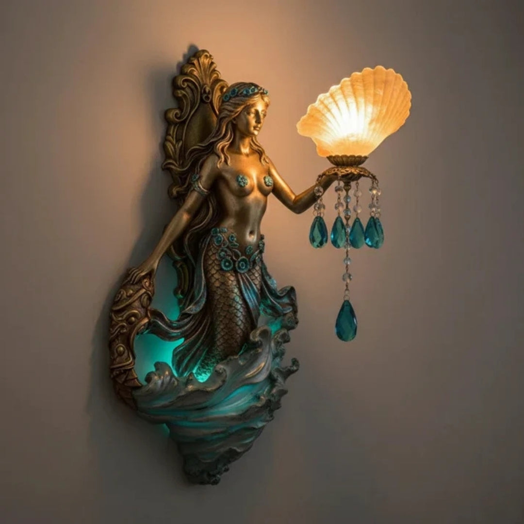 Sculptural Mythological Wall Sconce with Warm Ambient Glow for Living Room & Bedroom Decor | Thomler