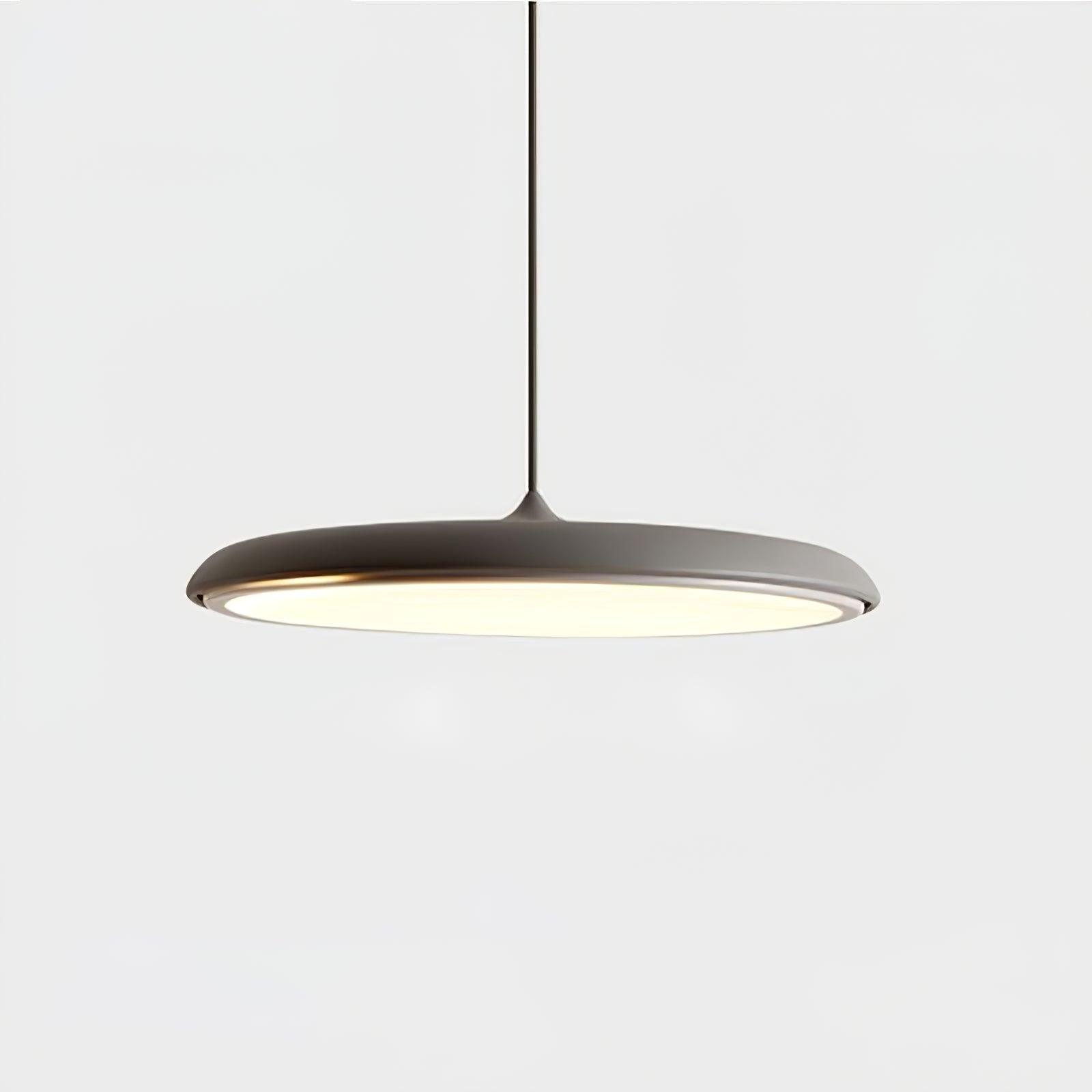 Pendant Light Acrylic Metal 15.7 in 24W Warm White Modern Dining Room Kitchen Ceiling Lamp Adjustable Height | Thomler