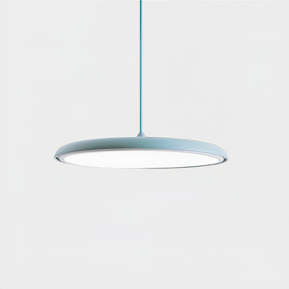 Modern Metal Dome Pendant Light with Adjustable Cord – Soft Pastel Finish for Kitchen & Living Room | Thomler