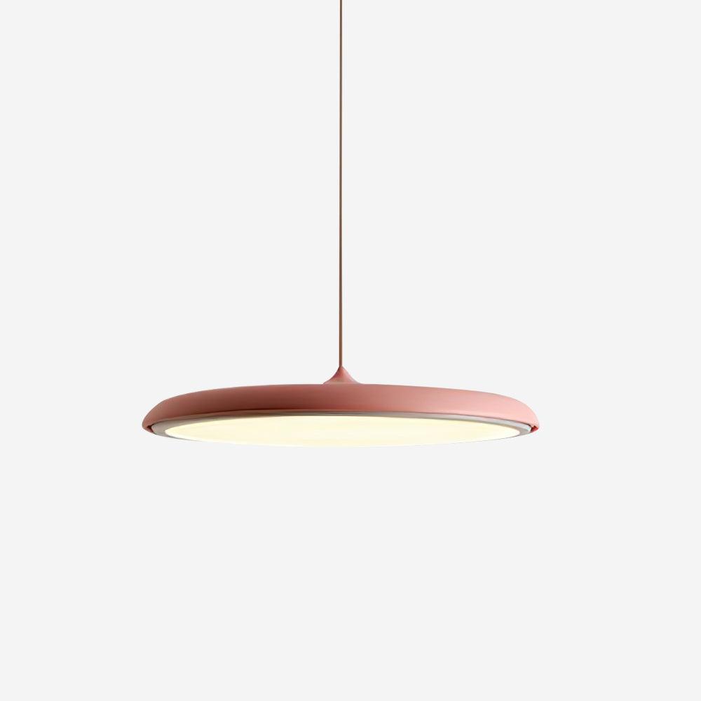 Pendant Light Acrylic Metal 15.7 in 24W Warm White Modern Dining Room Kitchen Ceiling Lamp Adjustable Height | Thomler