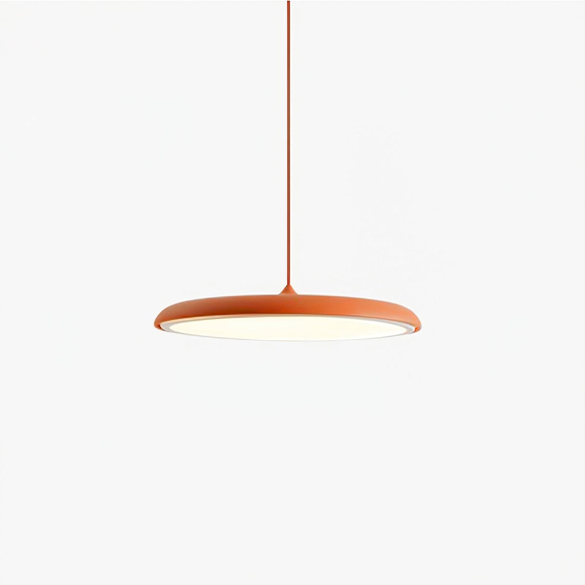 Modern Metal Dome Pendant Light with Adjustable Cord – Soft Pastel Finish for Kitchen & Living Room | Thomler