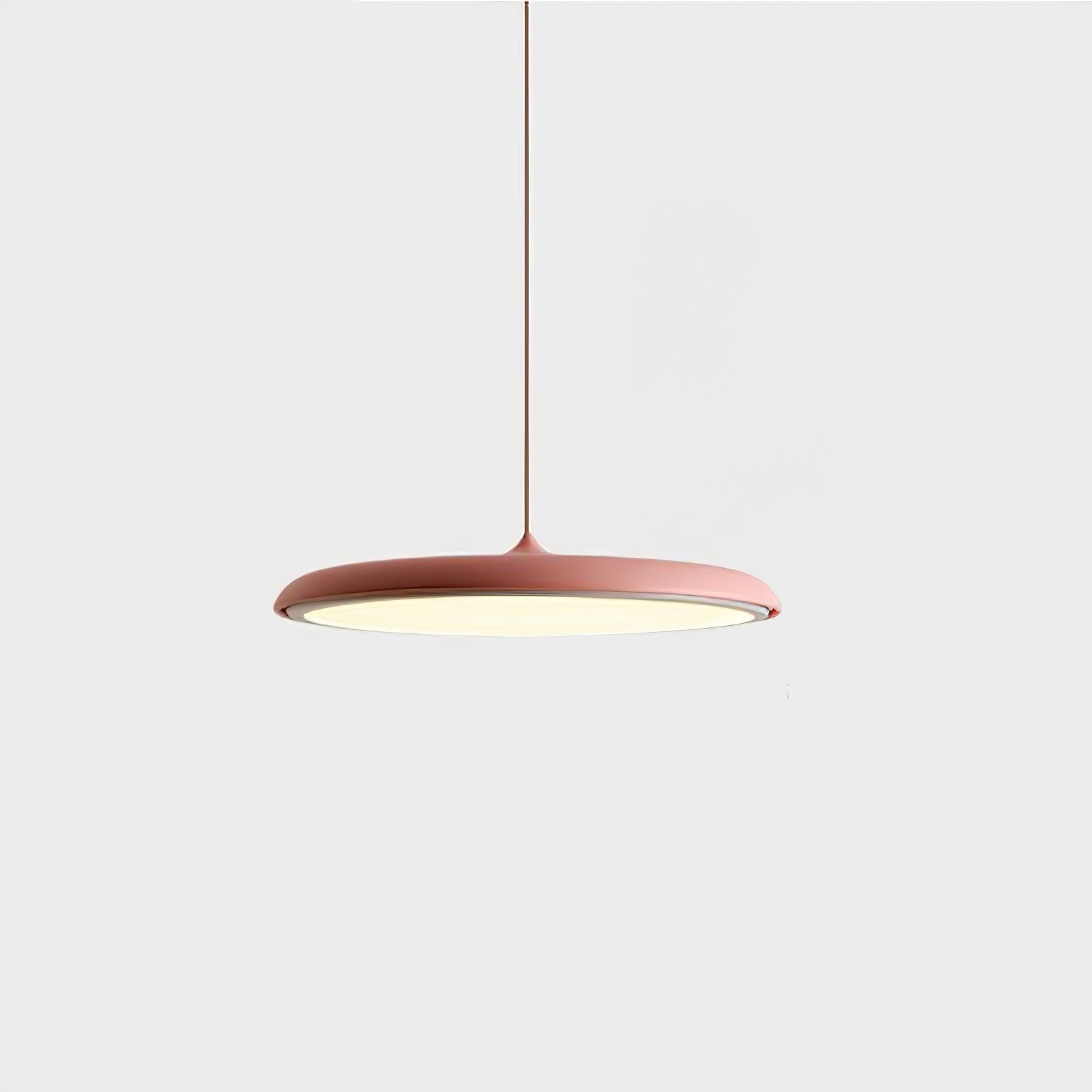 Pendant Light Acrylic Metal 15.7 in 24W Warm White Modern Dining Room Kitchen Ceiling Lamp Adjustable Height | Thomler