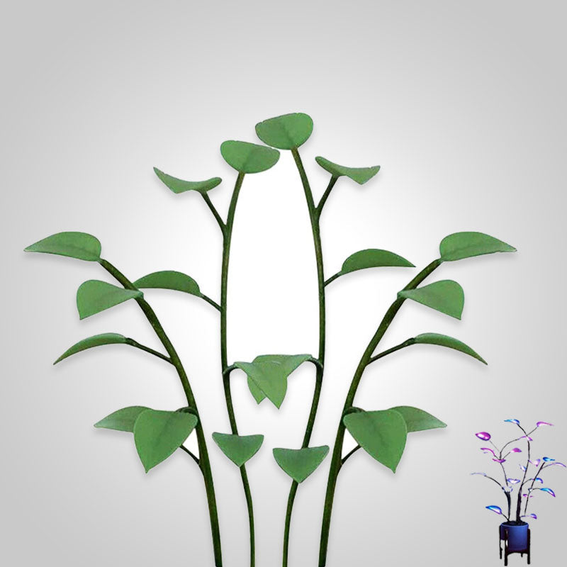 Color-Changing LED Plant Night Light for Bedroom, Living Room & Office – USB Powered Decorative Botanical Lamp with Auto Cycle Lighting | Thomler