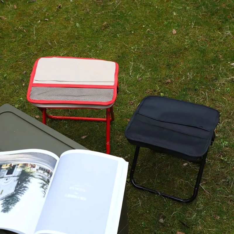 Portable Folding Camp Chair Ultralight Compact Outdoor Seat for Camping Hiking Festivals Beach Fishing Backpacking Yard Picnics | Thomler
