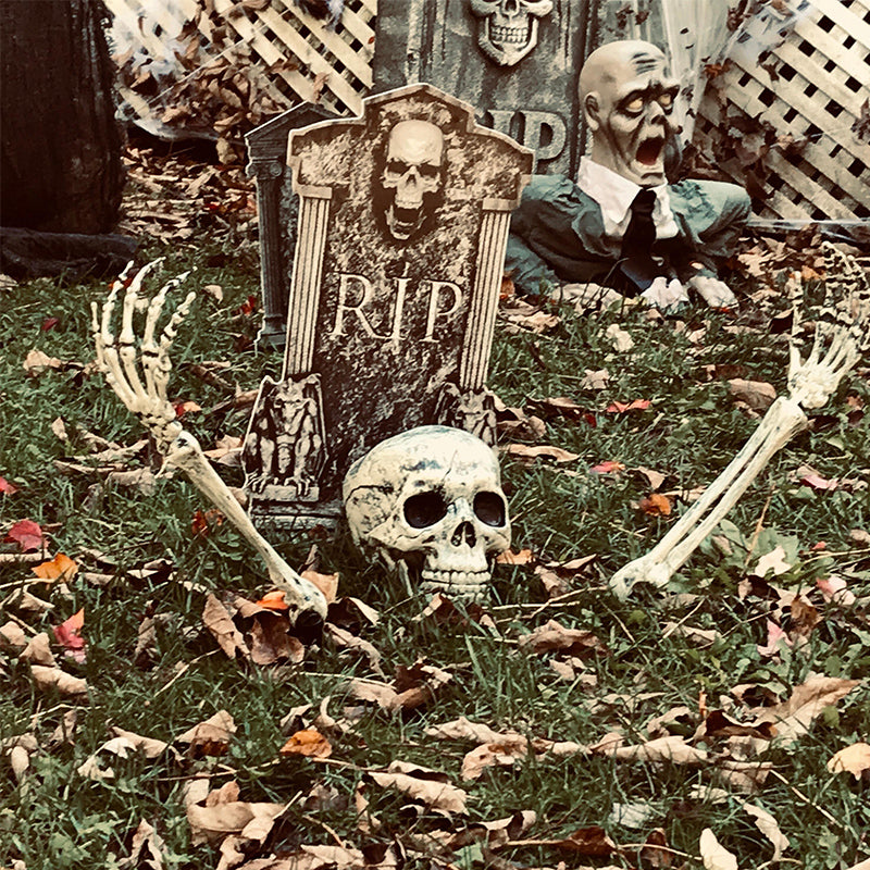 Creepy Graveyard Bone Hands – Spooky Yard Décor for Halloween Gardens, Porches & Outdoor Frightful Scenes | Thomler