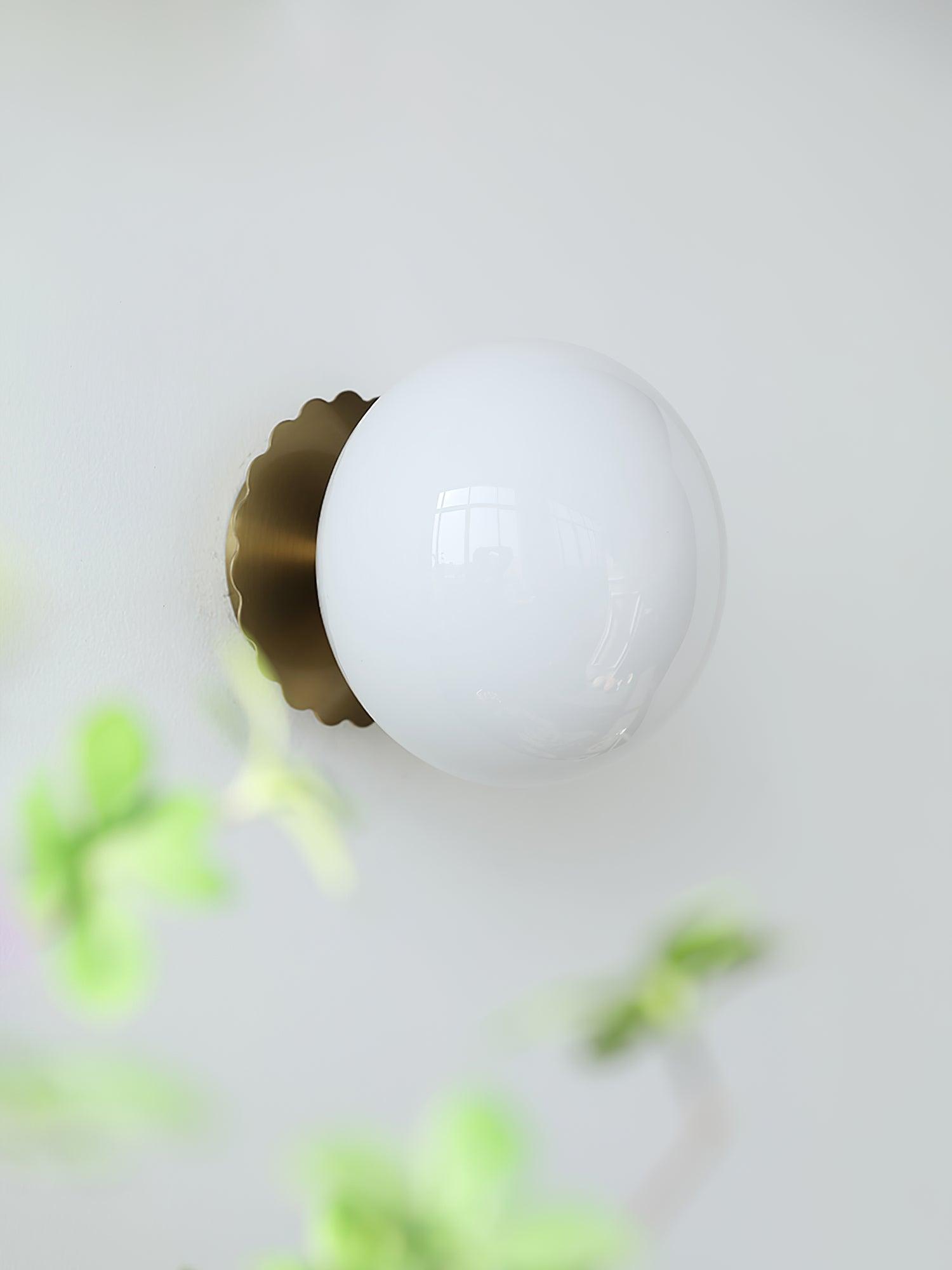 Wall Lamp Metal 7.9 in Pink Glass Adjustable Indoor Ceiling or Wall Light Contemporary Home Decor | Thomler
