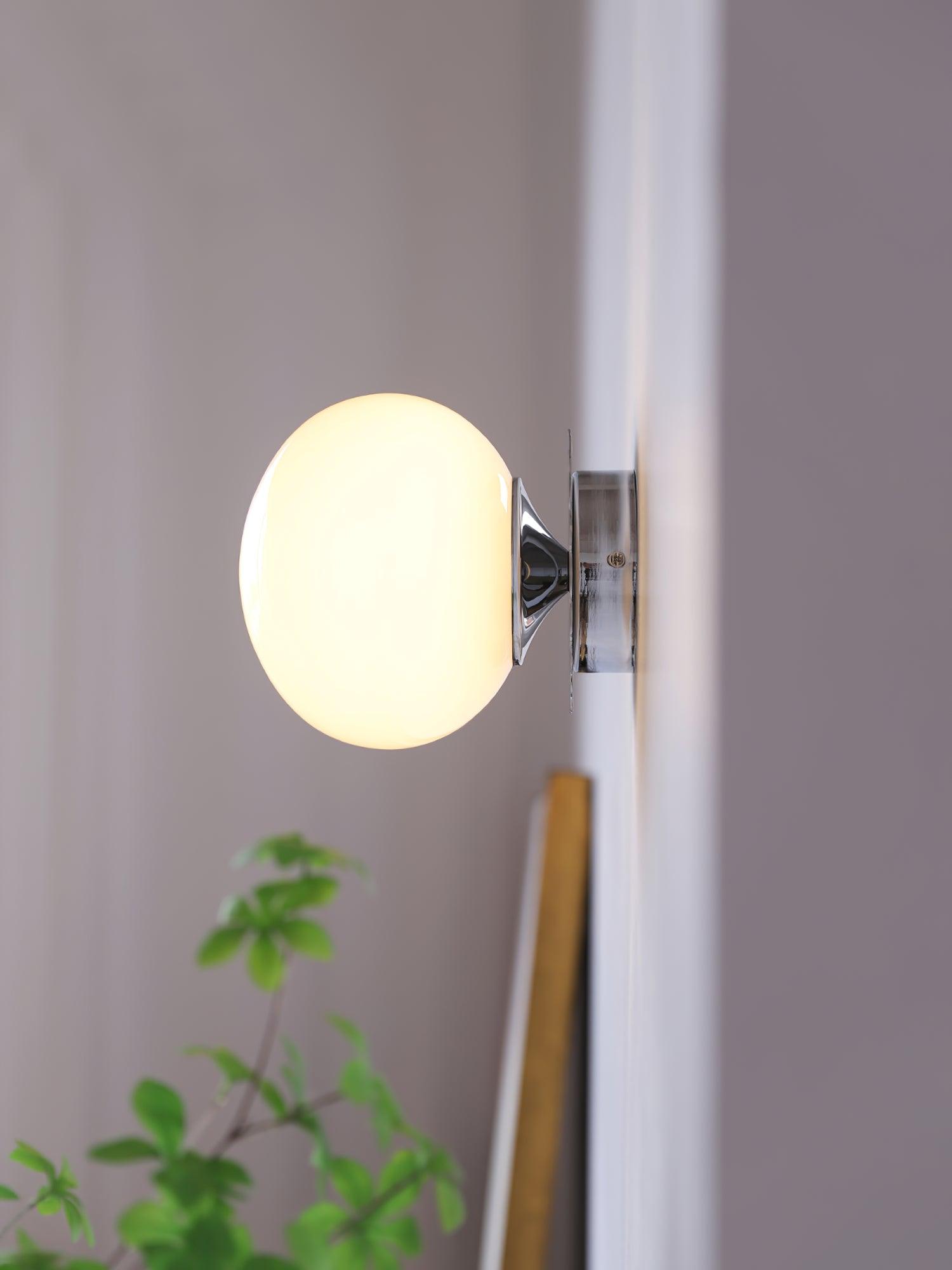 Wall Lamp Metal 7.9 in Pink Glass Adjustable Indoor Ceiling or Wall Light Contemporary Home Decor | Thomler