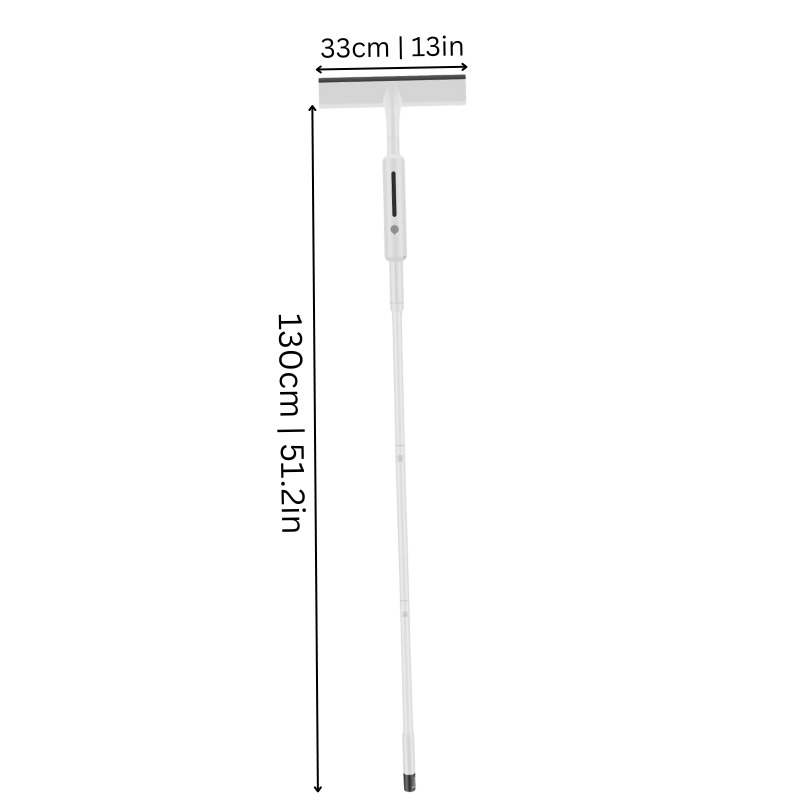 Extendable Window Squeegee with Spray Bottle and Microfiber Pads – Telescoping All-in-One Glass Cleaner for Streak-Free Windows, Mirrors & | Thomler