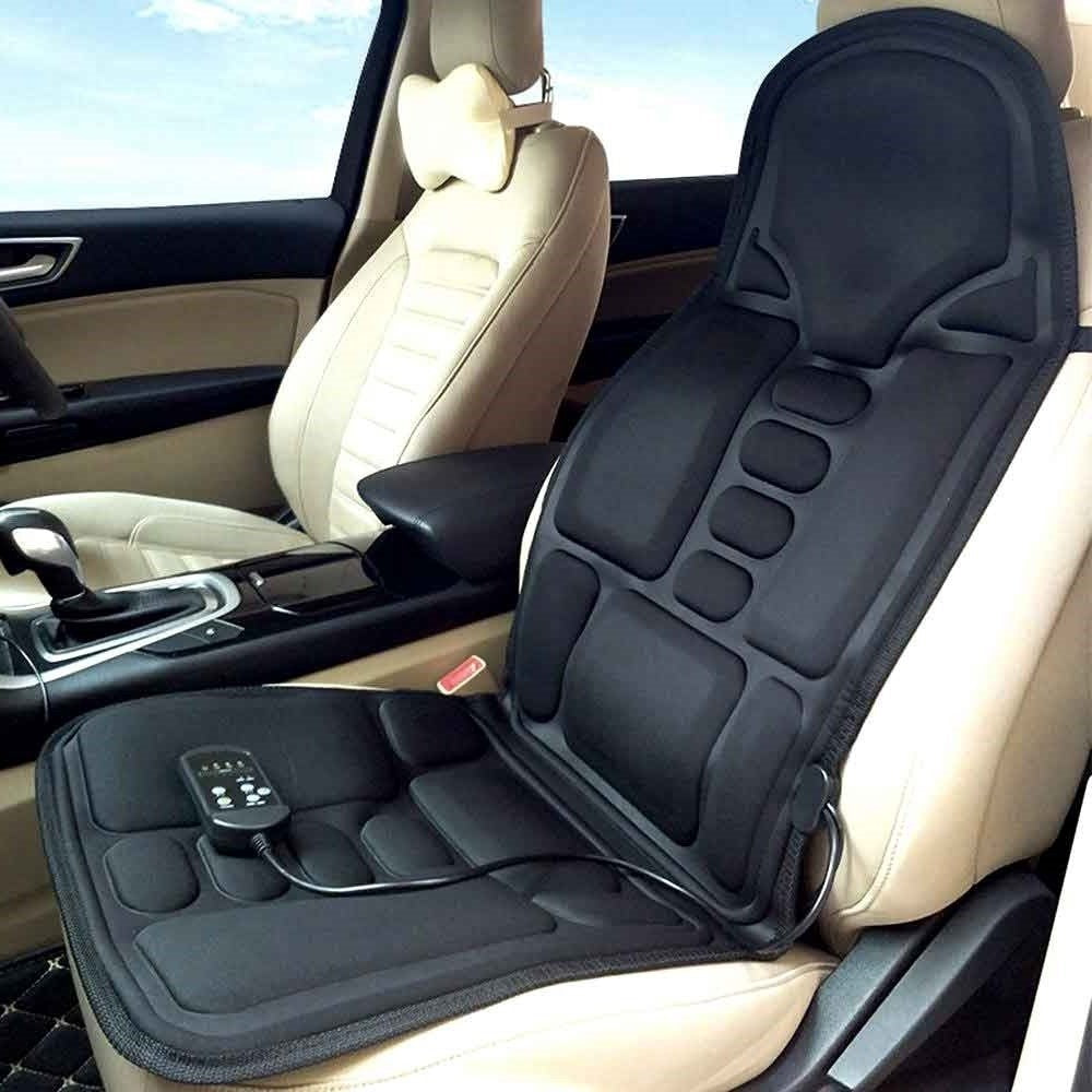 Heated Massage Seat Cushion 8 Programs Shiatsu Kneading Roller Therapy for Office Chair Car Driver Home Recliner Full Back Neck Lumbar | Thomler
