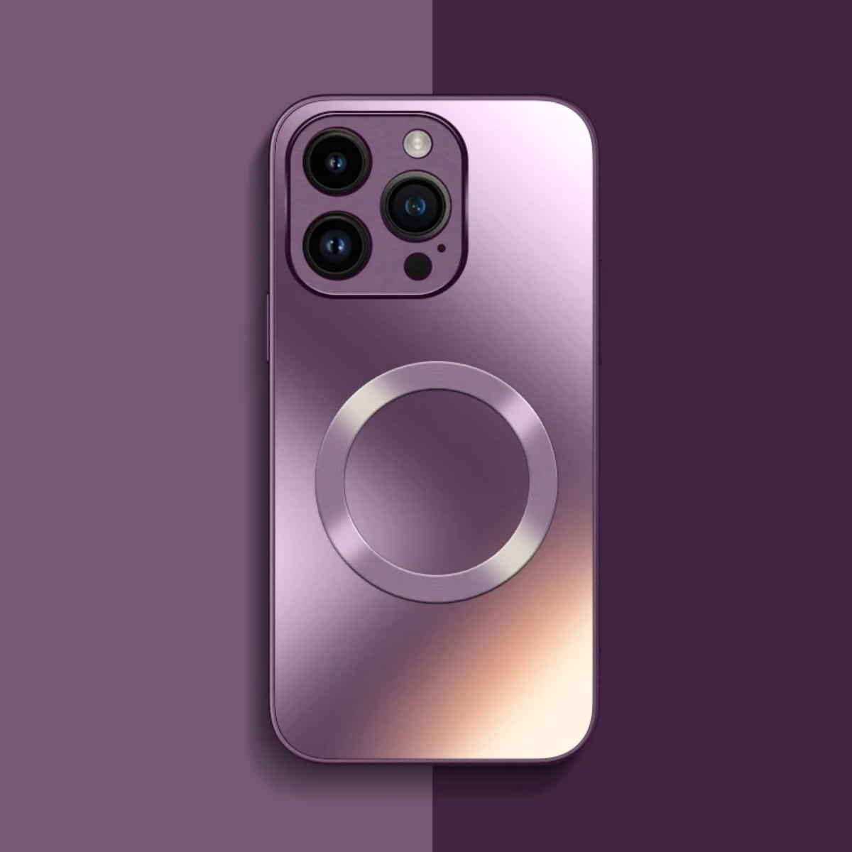 Frosted Magnetic iPhone Case with Built-In Ring – Slim Matte Finish, Camera Guard, Anti-Fingerprint – Compatible with iPhone 11 Pro | Thomler