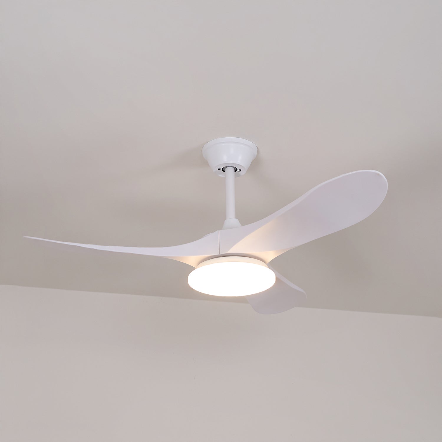 Wooden Ceiling Fan Light 42 in 52 in Adjustable Indoor AC 110–120V Modern Living Room Bedroom | Thomler