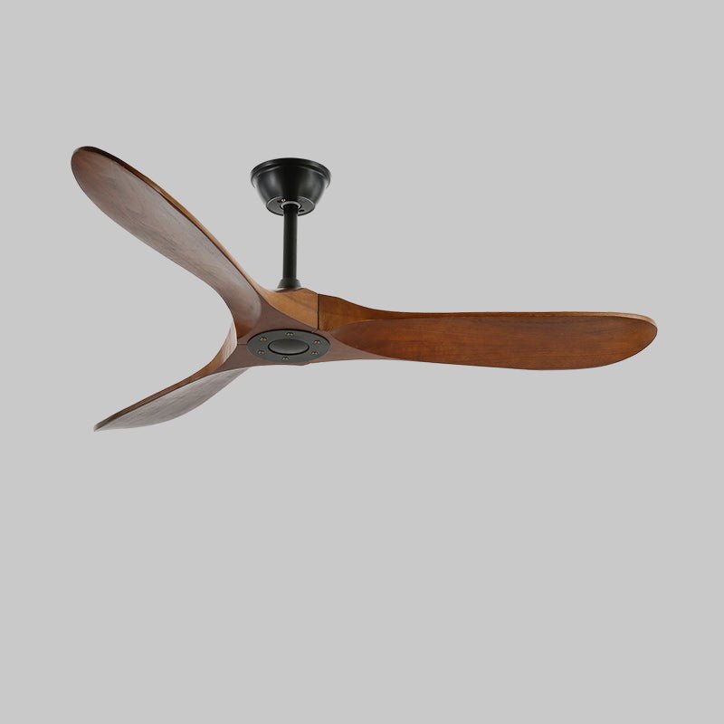 Wooden Blade Ceiling Fan with Remote 42-52 Inch 6-Speed Reversible Indoor Cooling Fan Vintage Farmhouse Style for Bedroom Living Room | Thomler