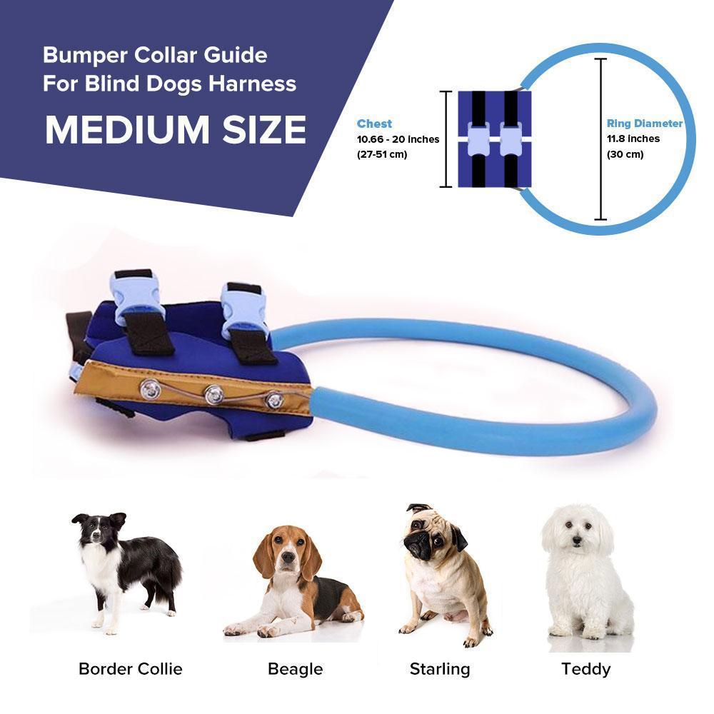 Protective Halo Harness for Blind Dogs – Soft Collision Buffer for Safe Indoor & Outdoor Navigation | Thomler