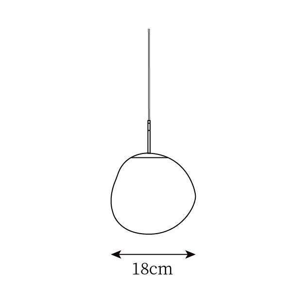 Pendant Lamp Metal 11 in Adjustable Ceiling Light Silver Gold Rose Gold Smoky Gray | Thomler