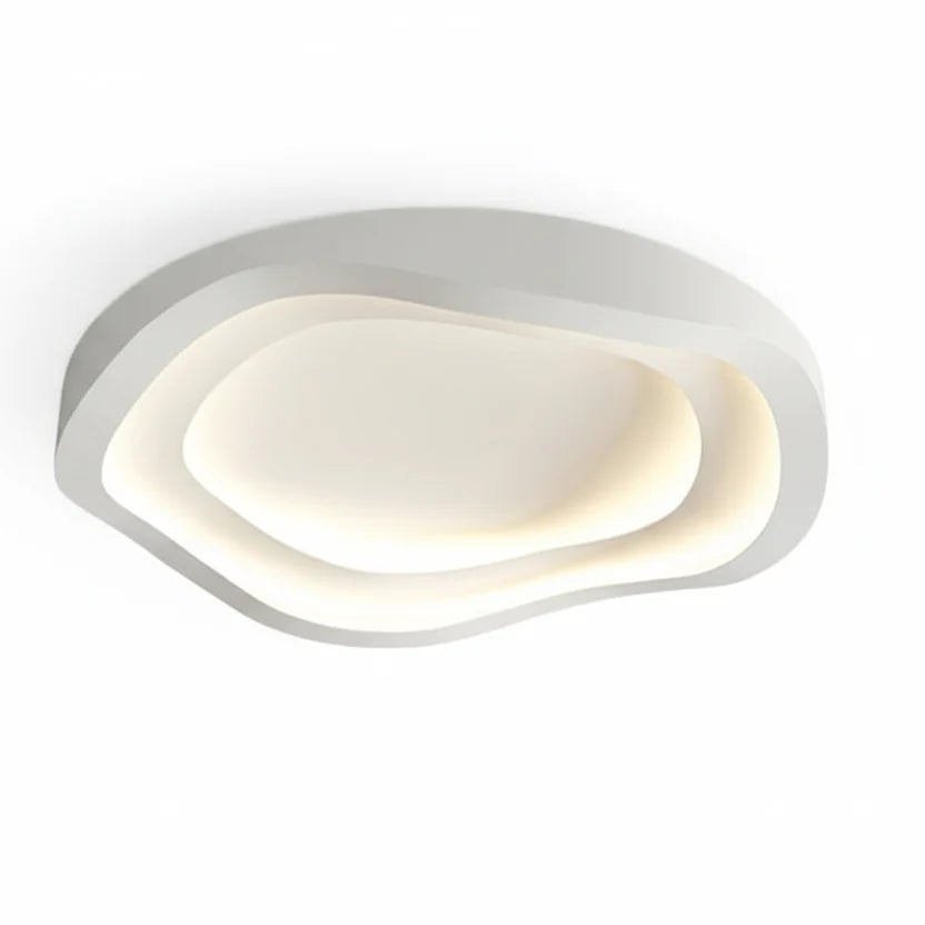 Modern Sculptural Flush Mount Ceiling Fixture with Adjustable LED Lighting for Dining Room & Bedroom | Thomler
