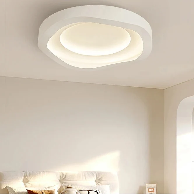 Modern Sculptural Flush Mount Ceiling Fixture with Adjustable LED Lighting for Dining Room & Bedroom | Thomler