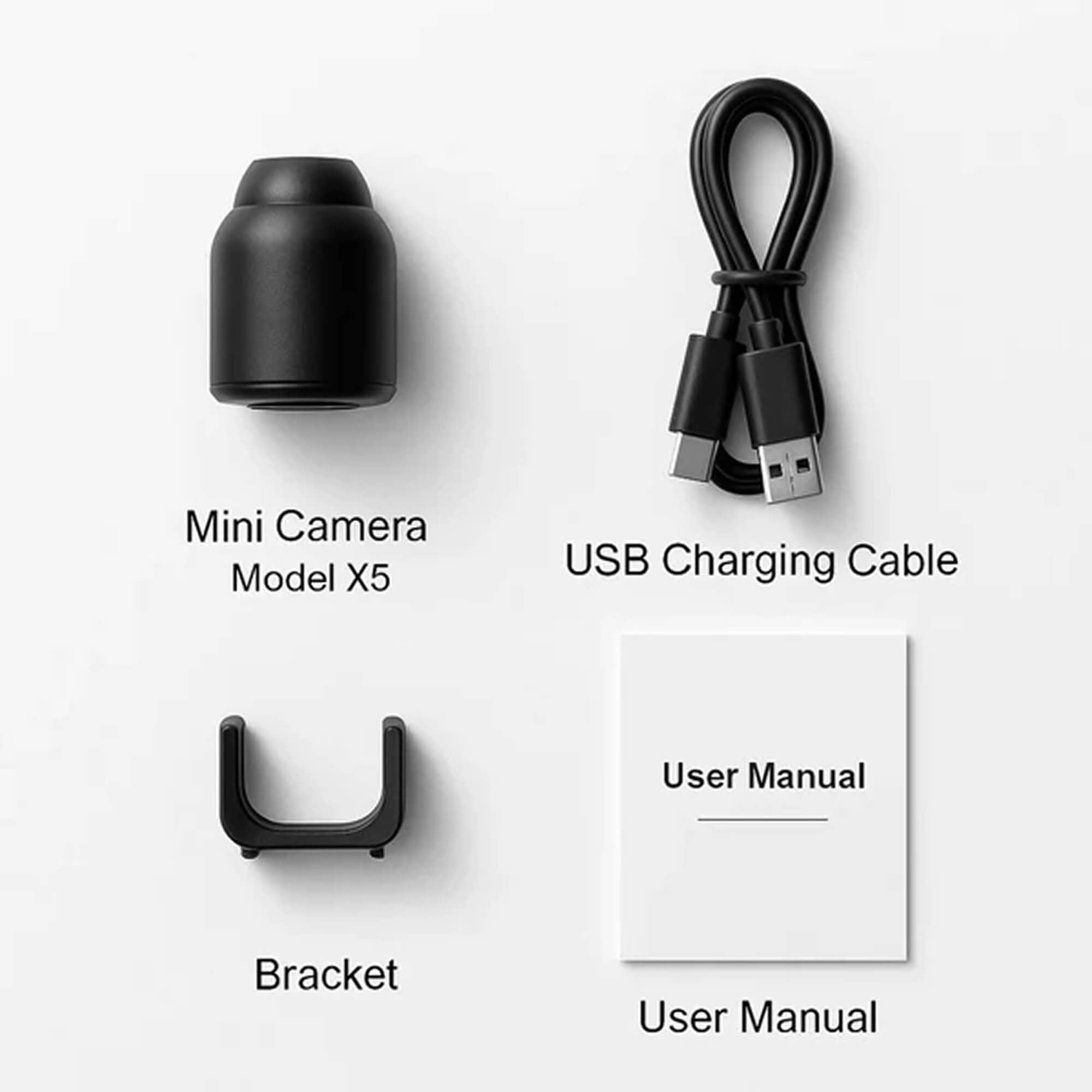 Mini Indoor Camera Compact Wi-Fi 1080P 4.0 cm Discreet Home Surveillance Night Vision Motion Detection | Thomler