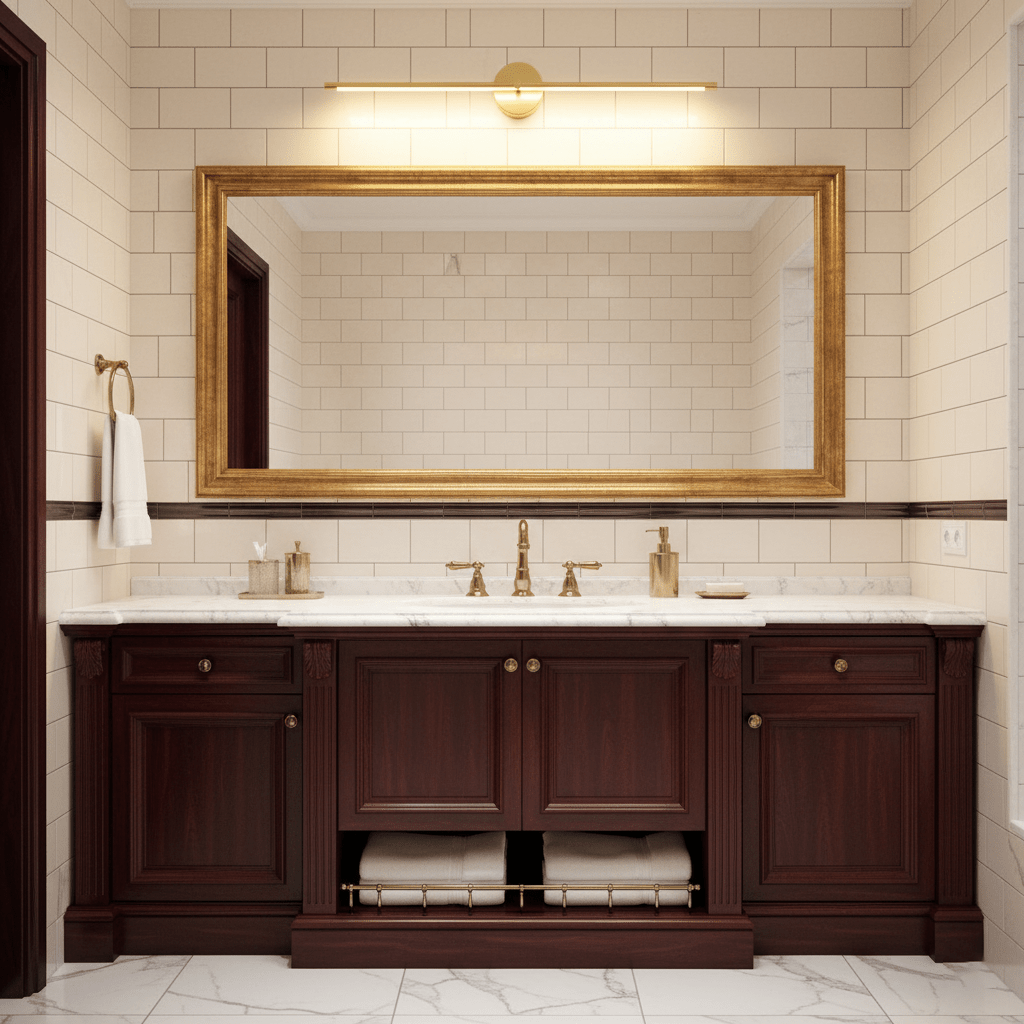 Metal Linear Vanity Light 27 in Warm White Bathroom Wall Lamp Sleek Modern LED Indoor Lighting Fixture | Thomler