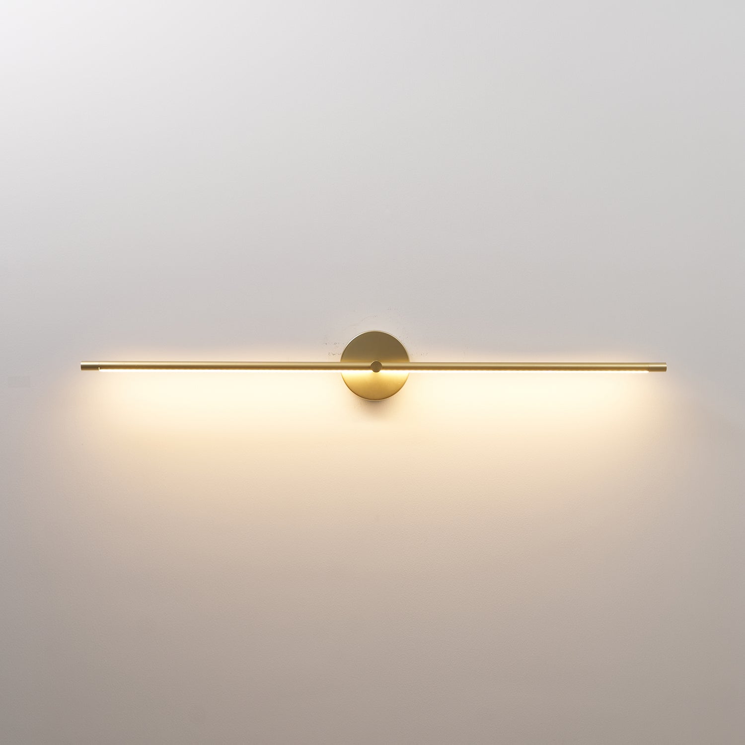 Metal Linear Vanity Light 27 in Warm White Bathroom Wall Lamp Sleek Modern LED Indoor Lighting Fixture | Thomler