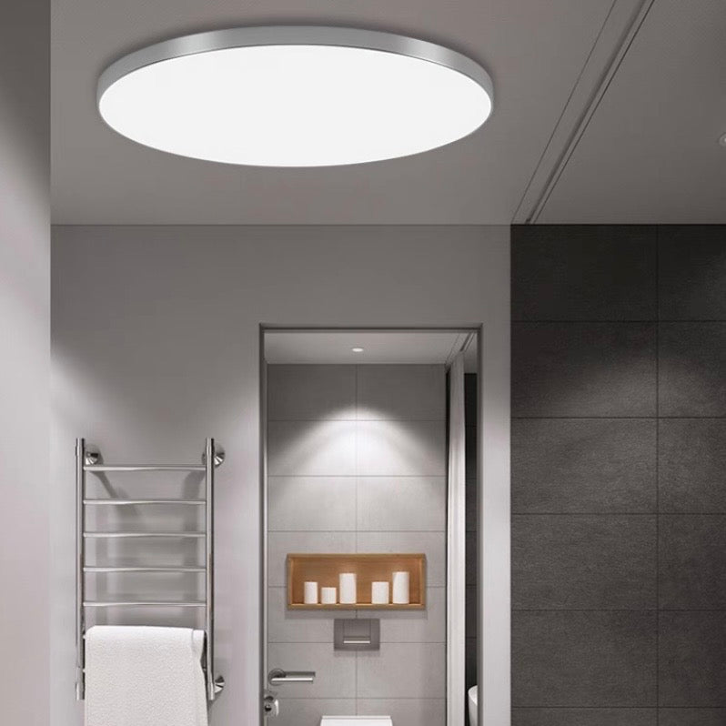 Flush Mount LED Ceiling Light – Low Profile Round Fixture with 3-Color Switching for Kitchen, Bedroom & Living Room | Thomler