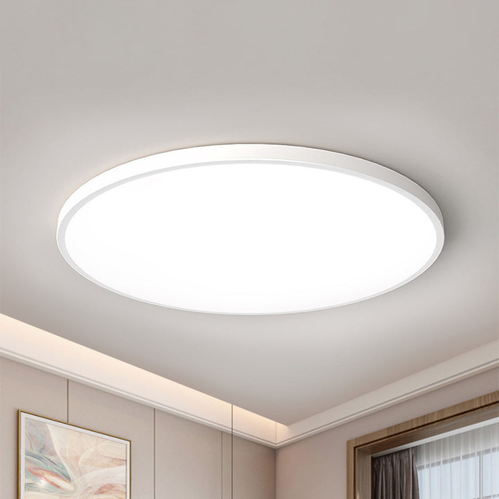 Flush Mount LED Ceiling Light – Low Profile Round Fixture with 3-Color Switching for Kitchen, Bedroom & Living Room | Thomler
