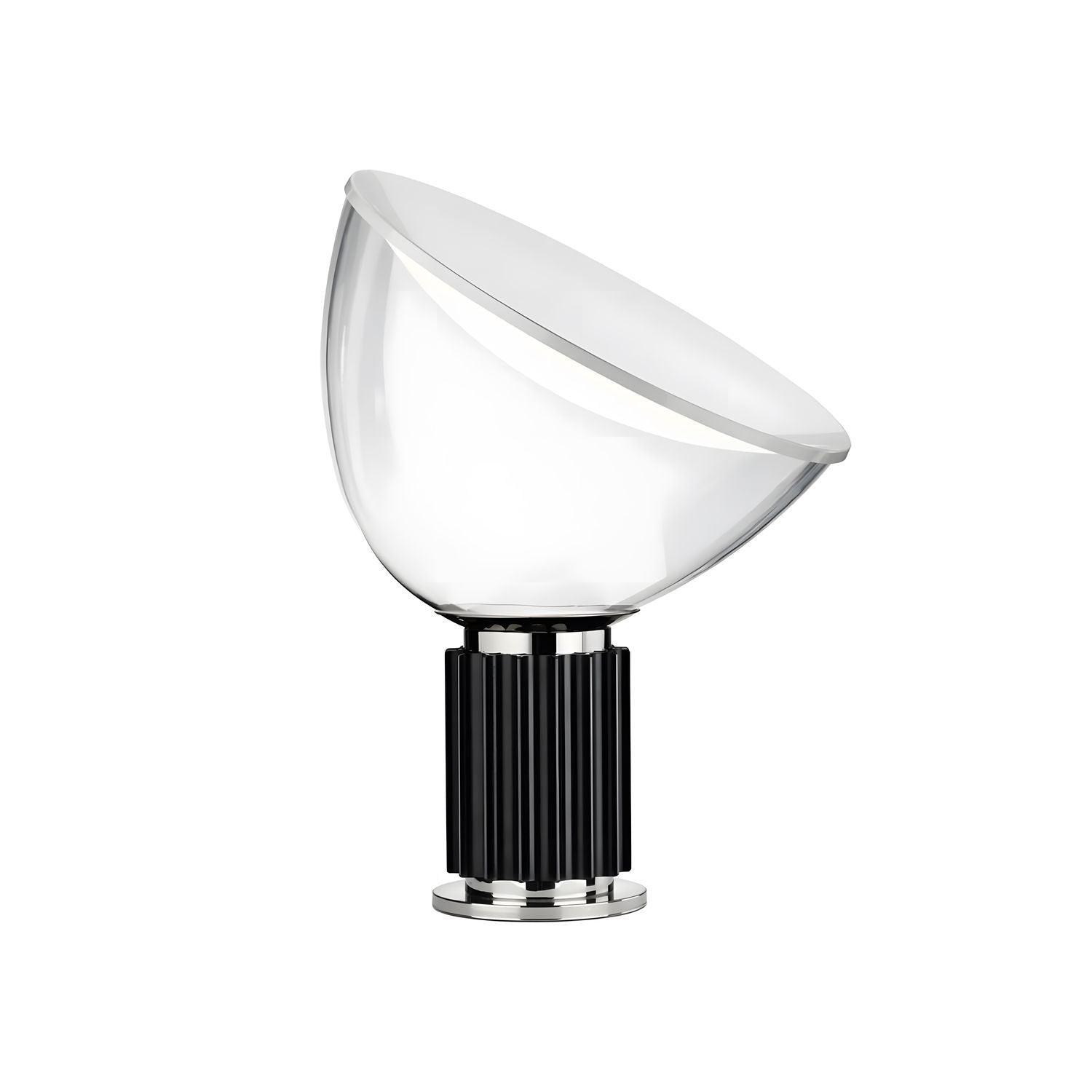 Table Lamp Glass 19.5 in x 25.4 in Adjustable Living Room Bedroom Office Lighting Soft Diffused Glow Modern Home Decor | Thomler