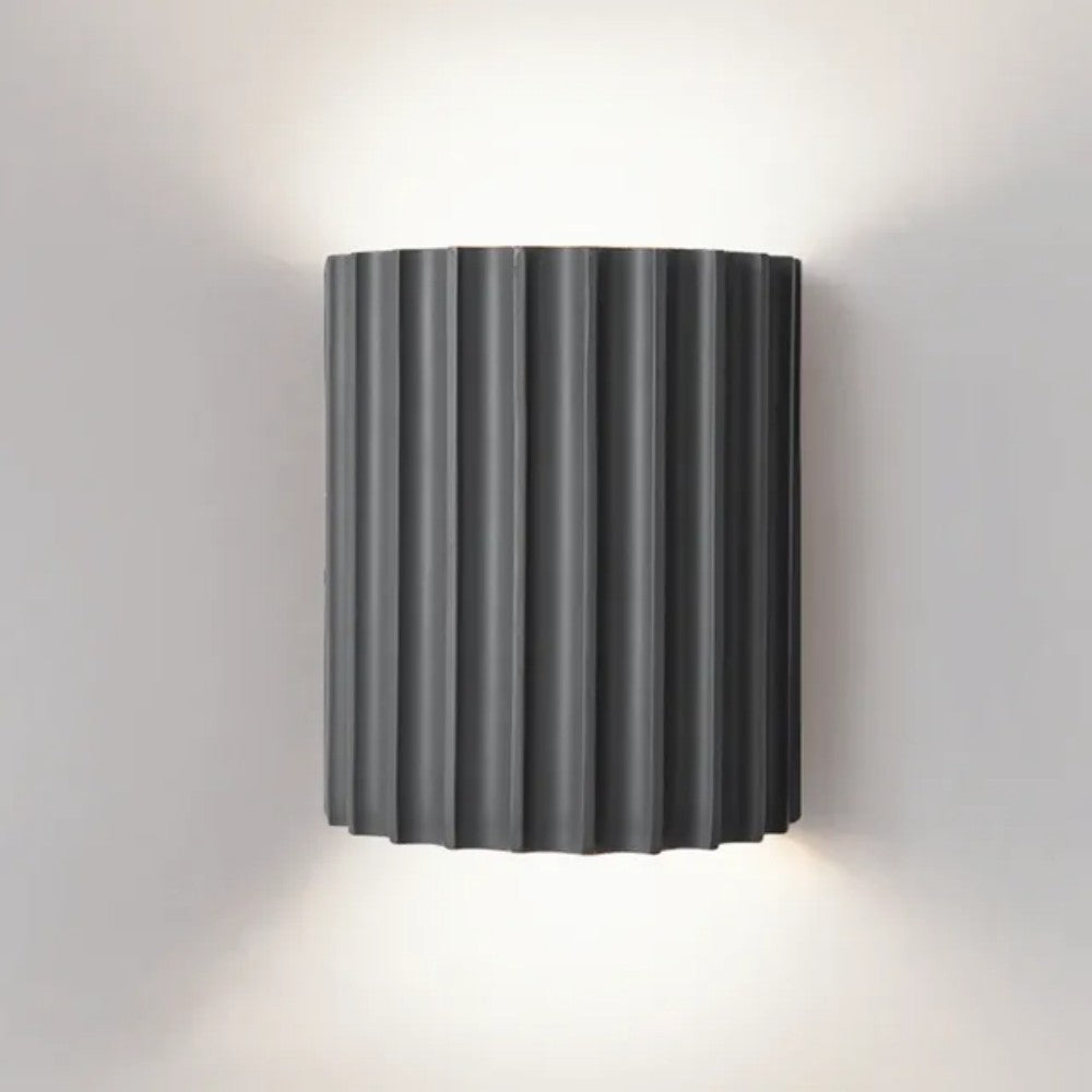 Wall Lamp Resin 16.5 cm Green G9 Bedroom Hallway Modern Ambient Lighting Fixture | Thomler
