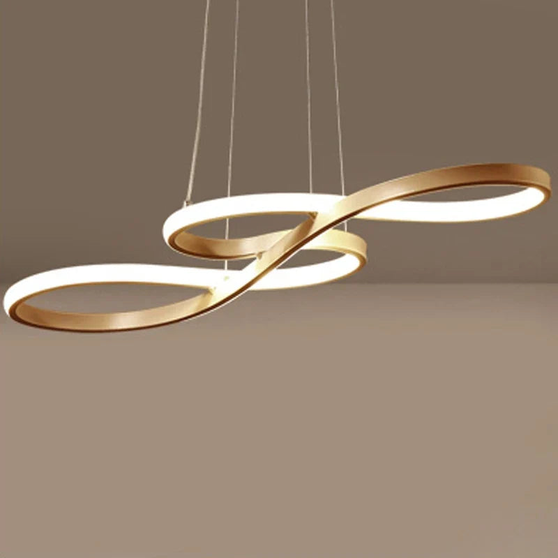 Contemporary LED Ceiling Fixture – Adjustable Hanging Light for Dining Room & Bedroom | Thomler