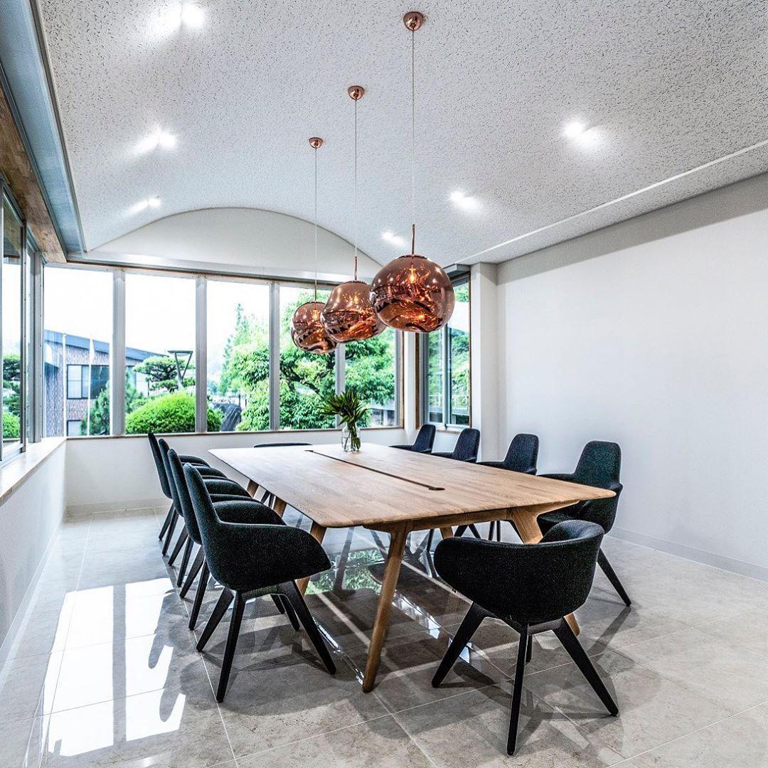 Modern Lava Pendant Lamp 7 in Copper Chrome Gold Ceiling Dining Lighting Mirror Effect Hanging Fixture | Thomler