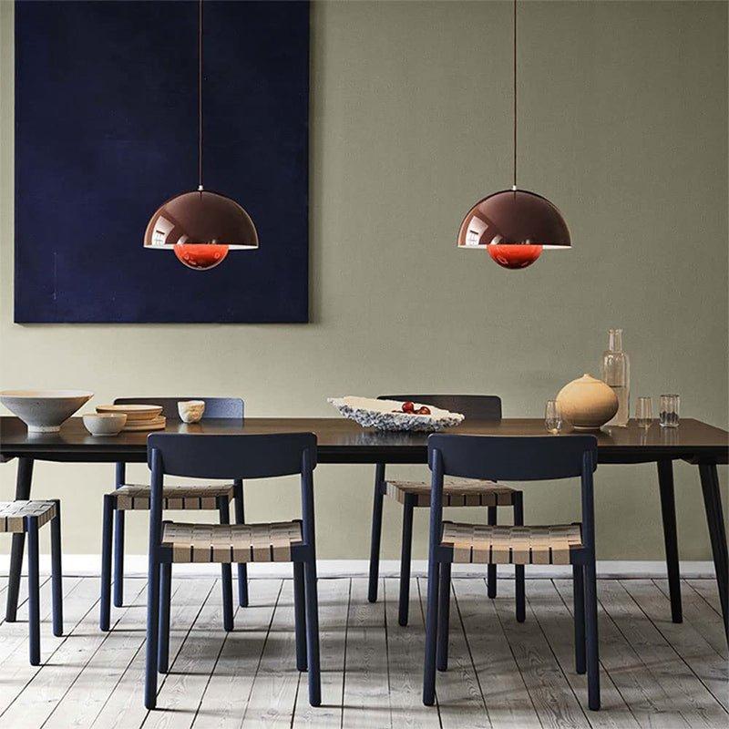 Pendant Light Aluminium E27 Adjustable Cable Dining Table Kitchen Island Scandinavian Hanging Ceiling Lamp LED Compatible | Thomler