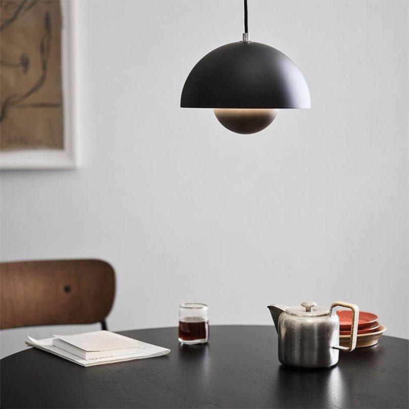 Pendant Light Aluminium E27 Adjustable Cable Dining Table Kitchen Island Scandinavian Hanging Ceiling Lamp LED Compatible | Thomler
